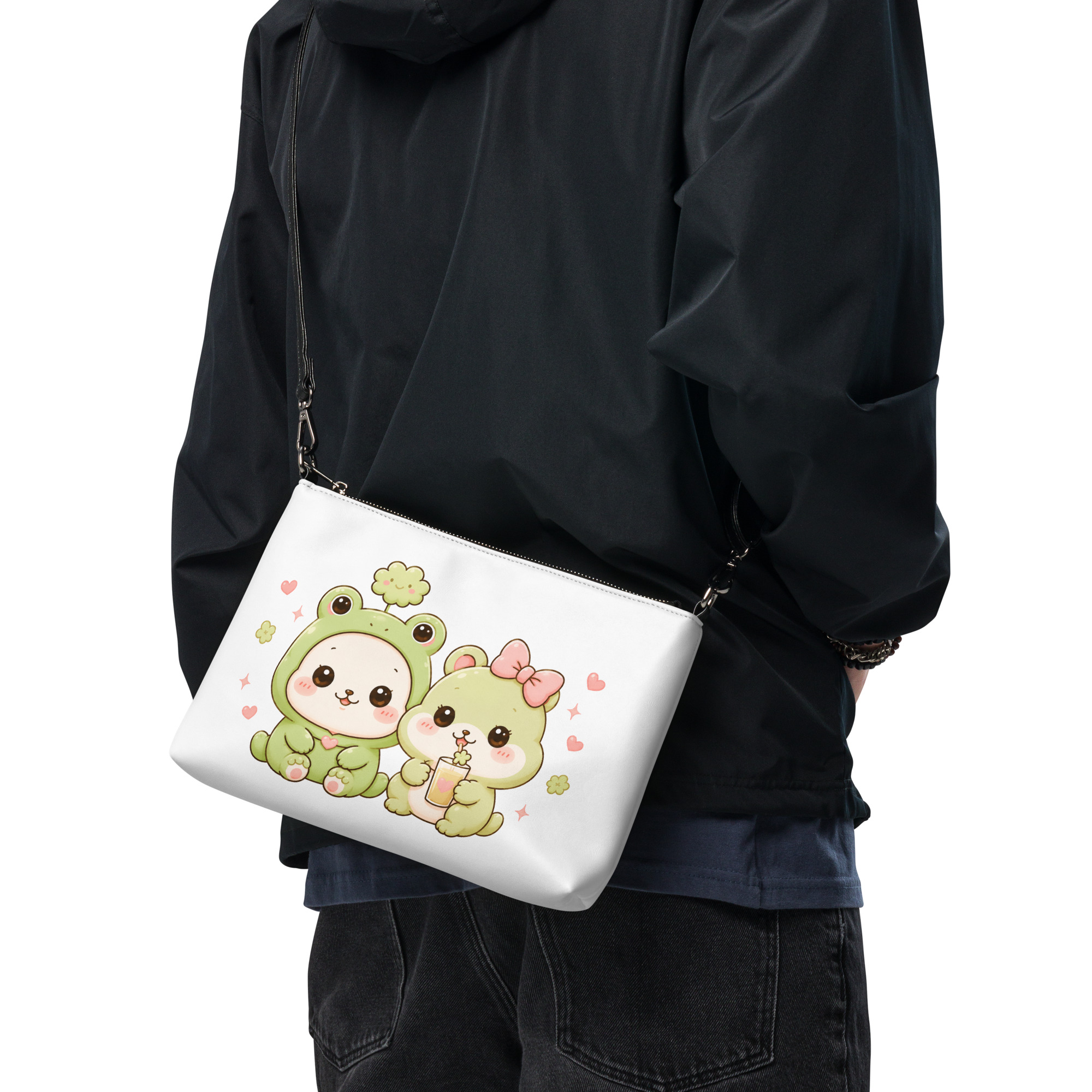 Sac en bandoulière / Trousse / Trousse à maquillage XXL – Image 4